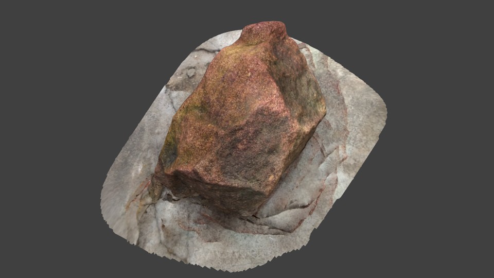 Scanned Rock (high poly) preview image 4